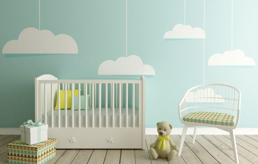 Choisir la couleur idéale pour la chambre de bébé chambre bébé bleu nuage